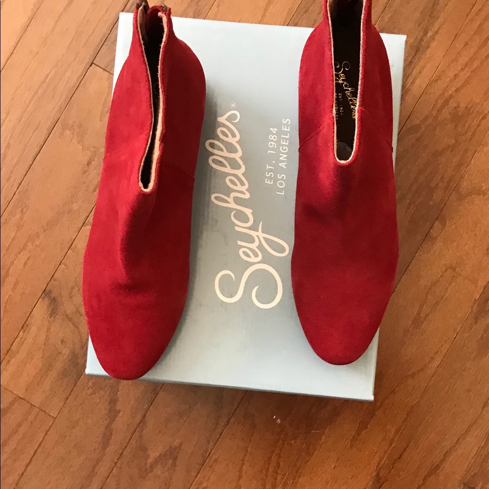 Red booties